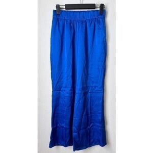 J.Crew Astrid Wide-Leg Luster Crepe Pant